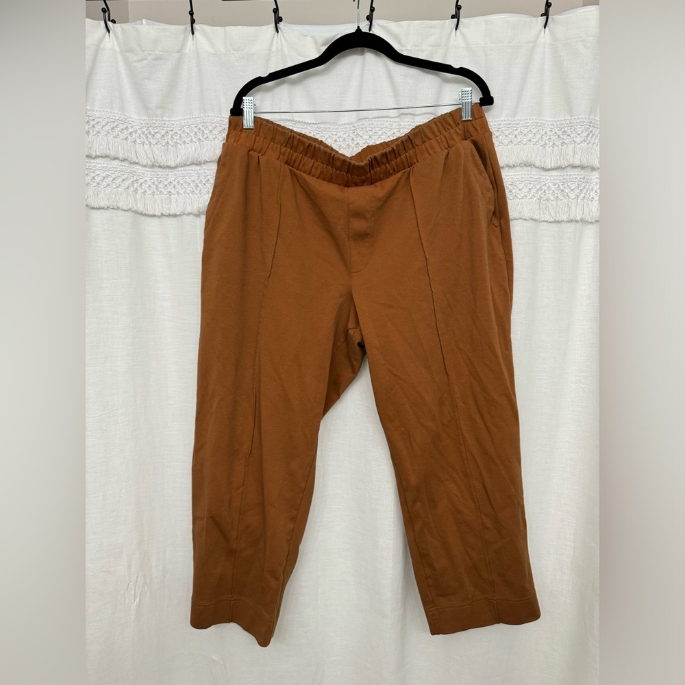 A New Day High-Rise Pull On Pants - Tan/Camel